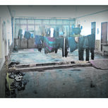 Um dos espaços onde viviam dezenas de pessoas