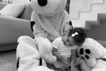 Filha de Neymar sofreu acidente e foi operada de urgência. Recupera em casa, após susto