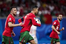 Cristiano Ronaldo e Diogo Jota