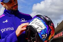 Miguel Oliveira compete em Portimão com capacete alusivo à frase 
