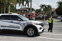 Investigação de acidente em Coconut Creek, Flórida