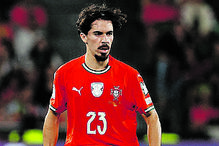 Vitinha ausente do treino da seleção