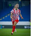 Andrea Medina, jogadora do Atlético de Madrid, sofreu traumatismo cranioencefálico no jogo contra a Juventus