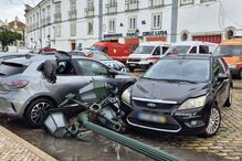 Faro: Vento extremo causa estragos, com queda de árvores e estruturas