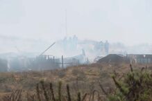 Incêndio destrói por completo bar na Costa da Caparica