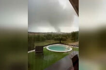 Tornado em Albufeira provoca mais de 20 feridos e um desaparecido