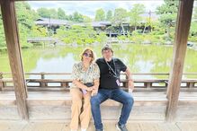 Dina Aguiar e Fernando Girão celebram nova etapa no Japão, após casamento