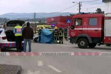 Um morto e um ferido grave em acidente entre carro e mota na Estrada de Eiras em Coimbra. Trânsito está cortado