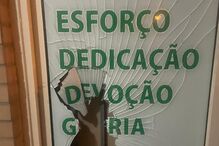 Núcleo do Sporting de Vila Nova de Famalicão vandalizado durante jogo de futsal