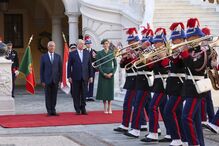Marcelo Rebelo de Sousa visita o Príncipe Alberto II no Mónaco