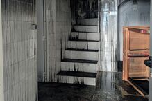 Incêndio destrói primeiro andar de pavilhão da ADR de Casal da Misarela, em Coimbra