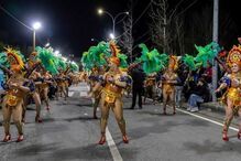 Foliões celebram Carnaval de Ovar com música e fantasias, contagiando gerações