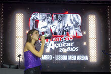 Mariana sobe ao palco dos 'Morangos com Açúcar' para celebrar 20 anos em Lisboa