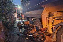 Motard morre abalroado por camião na CRIL