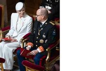 Alberto e Charlene do Mónaco celebram a Festa Nacional