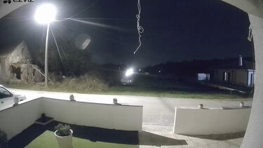 Meteoro rasga céu de Portugal