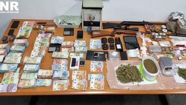 Oito traficantes detidos pela GNR com quase 200 mil euros
