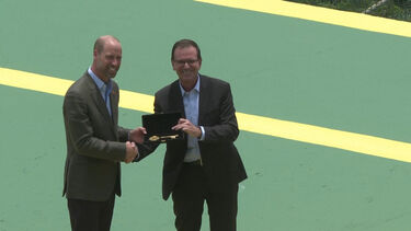 Príncipe William recebe chave da cidade do Rio de Janeiro 