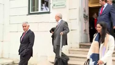 Luís Filipe Vieira à saída do Supremo Tribunal de Justiça  