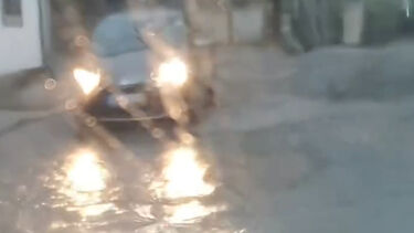 Chuva intensa e relâmpagos a rasgar o céu: As imagens do mau tempo de norte a sul do País