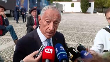 Marcelo Rebelo de Sousa escusa-se a comentar alegada tentativa de travar candidatura a Belém de Gouveia e Melo