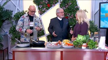 Isaltino Morais foi ao 'Manhã CM' dar nota ao prato que o apresentador Rui Oliveira preparou em direto