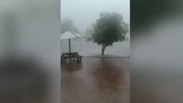 Imagens mostram passagem de tornado em Ferreira do Alentejo