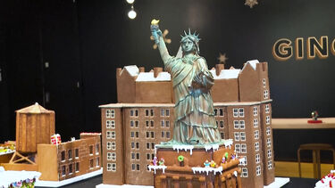 Nova Iorque em biscoito de gengibre: o festival mais açucarado no ano