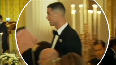 Cristiano Ronaldo chega à Casa Branca para jantar com Trump. Veja em direto