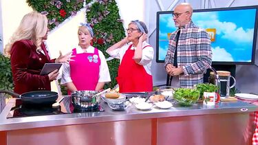 Projeto ‘Avó Cooking Lab’ foi ao ‘Manhã CM’ preparar arroz de grelos com croquetes de alheira