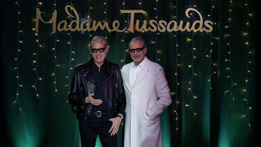 Ator Jeff Goldblum ganha nova estátuta de cera no museu Madame Tussauds em Nova Iorque