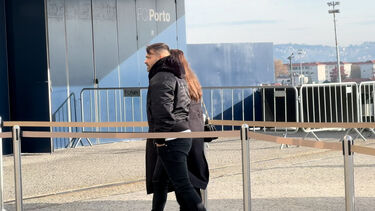 Sandra Madureira já chegou ao Dragão Arena para participar na Assembleia-Geral do FC Porto