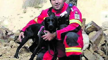 Cadela heroína dos bombeiros de São Pedro da Cova morre após homenagem