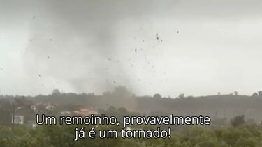 "Foi em segundos": algarvios contam como se aperceberam da existência do tornado