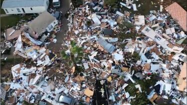 Parque de campismo ficou arrasado. Várias pessoas ajudaram quem tudo perdeu