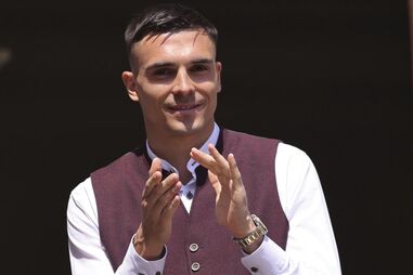 João Palhinha homenageia os filhos, João Maria e Francisco Maria