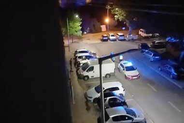 Polícia refere foi chamada ao local após o suspeito ter feito disparos para o ar