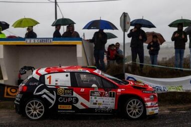 Apesar da chuva o publico marcou presença nas estradas da Grande Lisboa