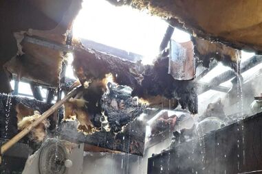 Homem morre carbonizado em incêndio em Bragança