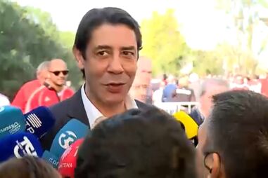 "Estou na minha casa. Não há motivos para não sermos respeitados e acarinhados": Rui Costa sobre o respeito por parte dos adeptos