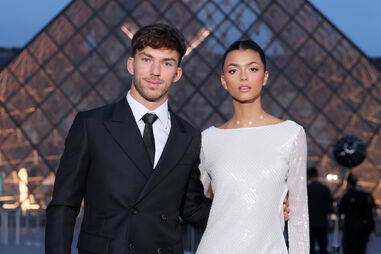 Pierre Gasly e Kika Cerqueira Gomes