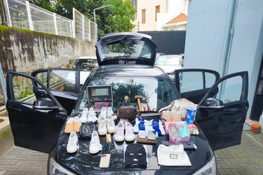 PSP apreendeu artigos furtados de residência. 