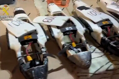 Nove detidos por tráfico de droga com drones no Estreito de Gibraltar