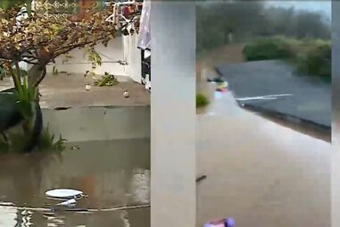 "A casa está completamente destruída": os estragos provocados pelo mau tempo em Vila do Conde