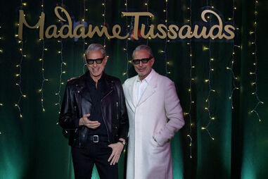 Ator Jeff Goldblum ganha nova estátuta de cera no museu Madame Tussauds em Nova Iorque