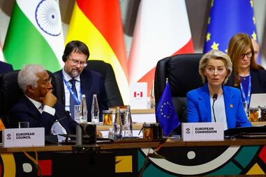 Von der Leyen participa no dia de abertura da Cúpula de Líderes do G20