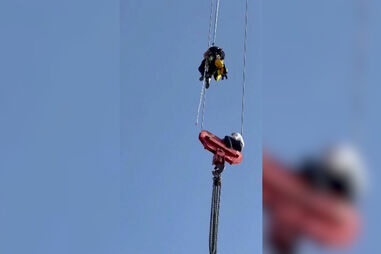 Jovem queria “ver as vistas” e ficou pendurado em guindaste durante sete horas em Jerusalém  