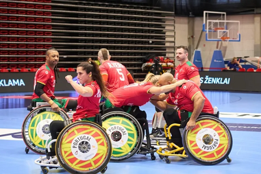 Portugal é campeão europeu de andebol de cadeira de rodas de equipas de quatro