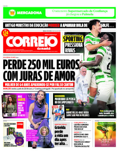 Capa do jornal