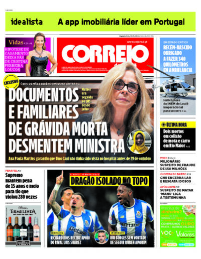 Capa do jornal